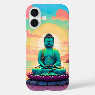 Buddha’s Sunset Reflection iPhone 16 Case