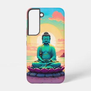 Buddha’s Sunset Reflection Samsung Galaxy Case