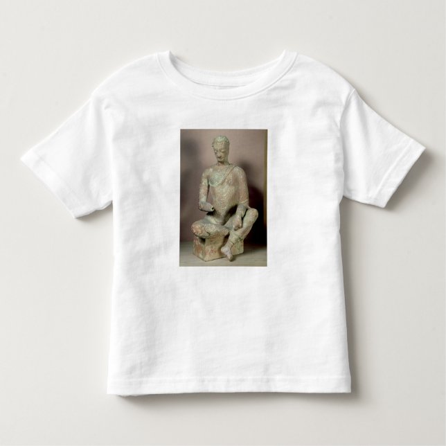 Buddha seated in meditation, from Fondukistan Toddler T-Shirt (Front)