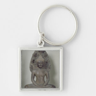 Buddha seated in meditation on the Naga, Angkor Key Ring