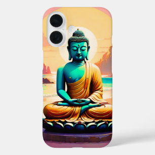 Buddha - Serene Shores of Enlightenment  iPhone 16 Case