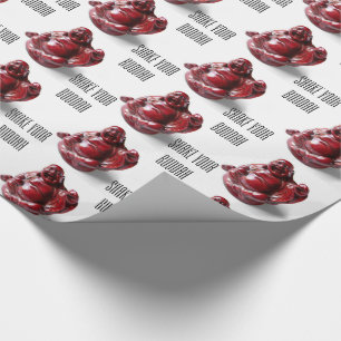 Buddha Shake Your Buddha Humour Wrapping Paper