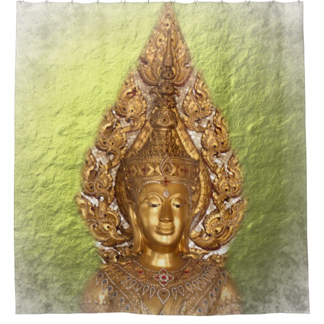 buddha shower curtain (Front)
