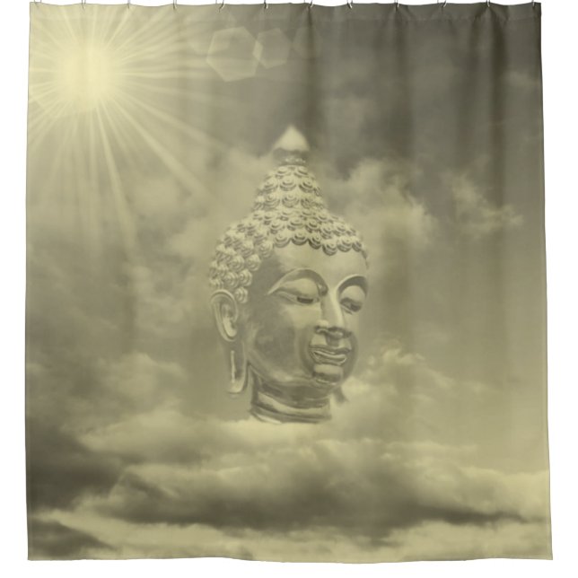 buddha shower curtain (Front)