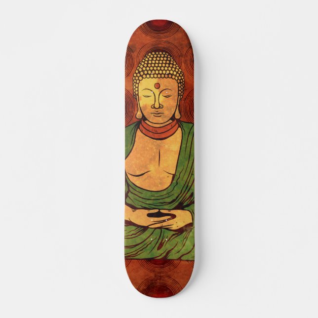 Buddha Skateboard (Front)