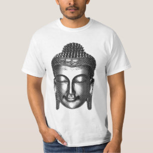 Buddha smile II - halftone black + your ideas T-Shirt