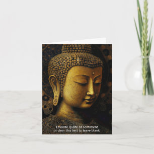 Buddha, Spiritual Meditation Card