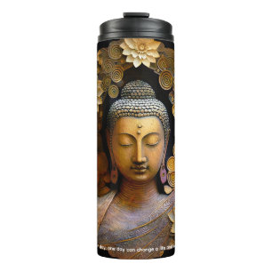 Buddha, Spiritual Meditation Thermal Tumbler