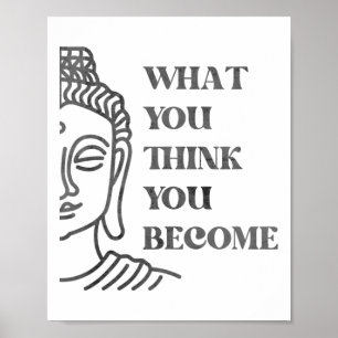 Buddha Spiritual Quote, Buddhism Vintage, We Love Poster
