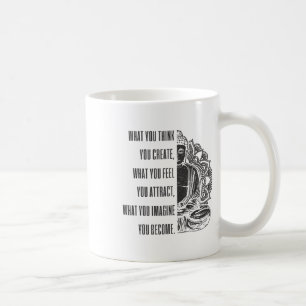 Buddha Spiritual Saying Mandala Buddhism Yoga Gift Coffee Mug