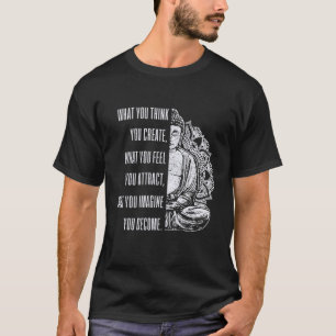 Buddha Spiritual Saying Mandala Buddhism Yoga Gift T-Shirt