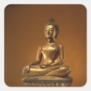 Buddha Square Sticker