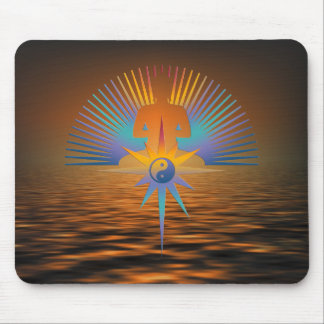 Buddha Star 3D Mouse Pad