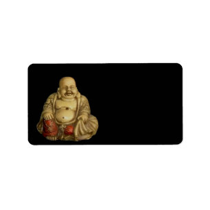 Buddha Statue Address Label