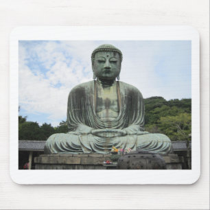 Buddha Statue Buddhism Mouse Pad