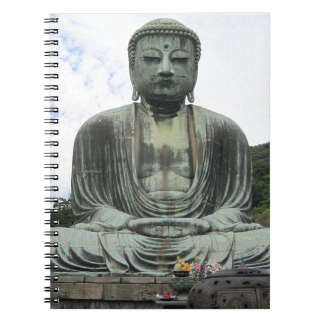 Buddha Statue Buddhism Notebook (Front)