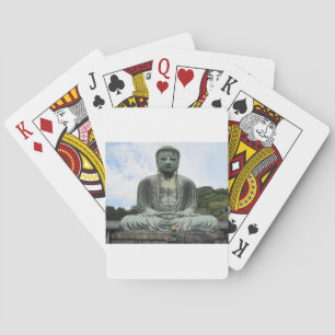 Buddha Statue Buddhism Playing Cards