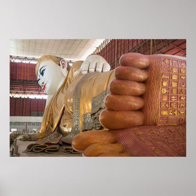 Buddha Statue Feet Poster (Front)