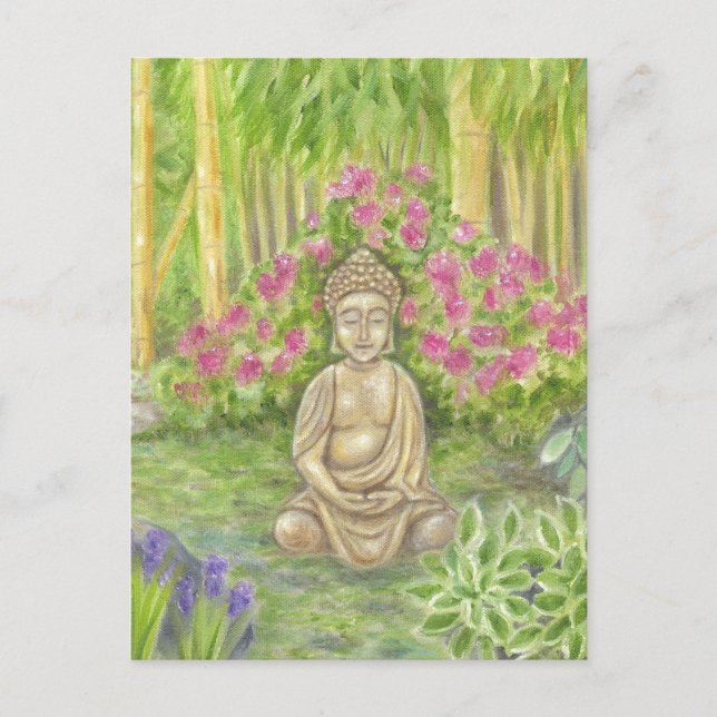 Buddha Statue postcard (Front)