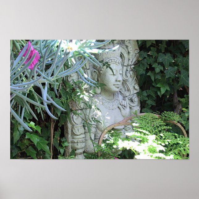 Buddha Statue Poster (Front)