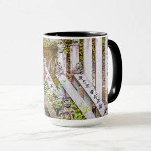 Buddha statues at Senko-ji temple Mug