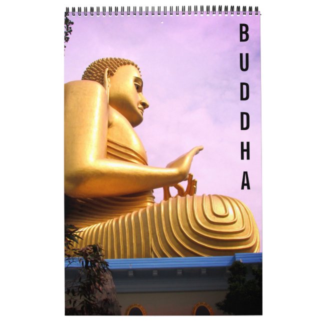 buddha statues calendar (Cover)