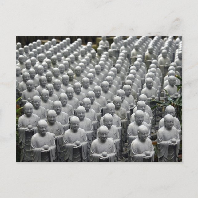 buddha statues postcard (Front)