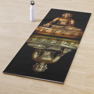 Buddha Statues Yoga Mat