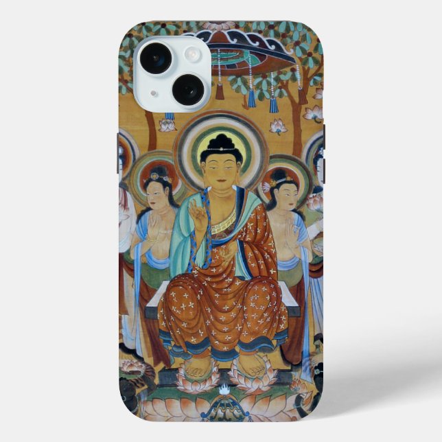 Buddha surrounded by bodhisattva Case-Mate iPhone case (Back)