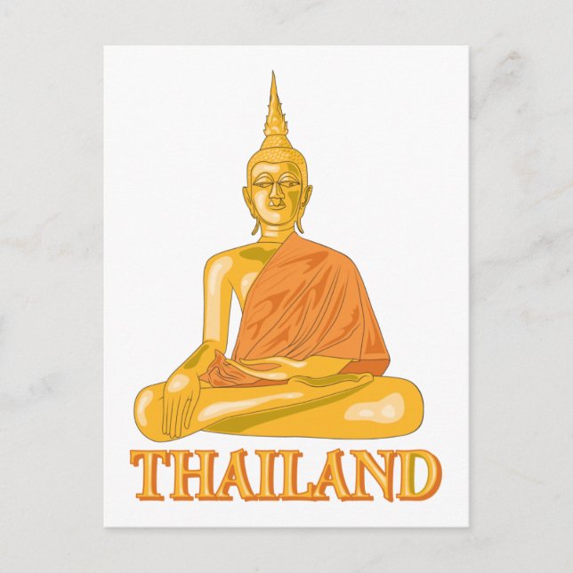 Buddha Thailand Postcard (Front)