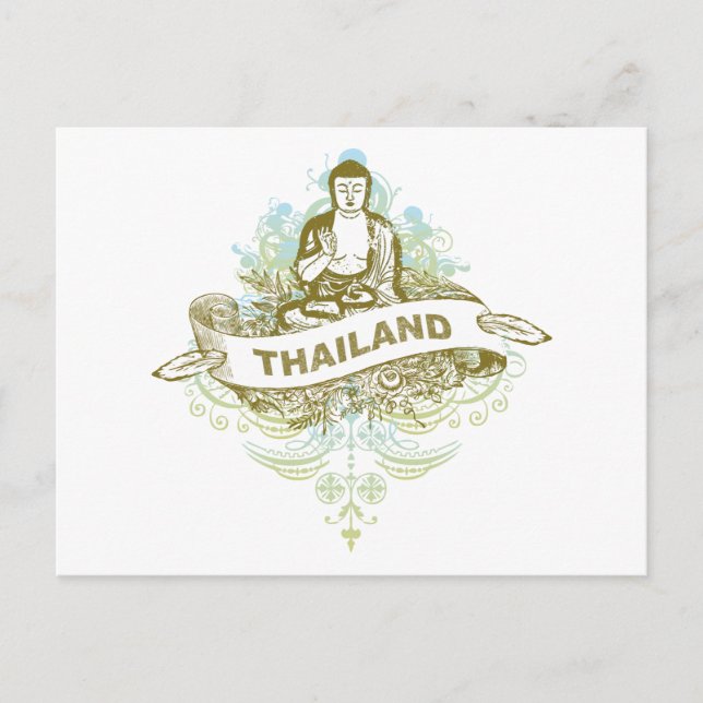 Buddha Thailand Postcard (Front)