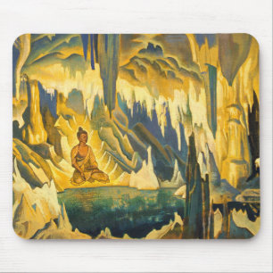 Buddha the Winner (Buddhist Art) (by Roerich) Mouse Pad