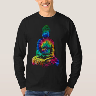 Buddha Tie Dye Vintage Yoga Spiritual Zen Buddhism T-Shirt