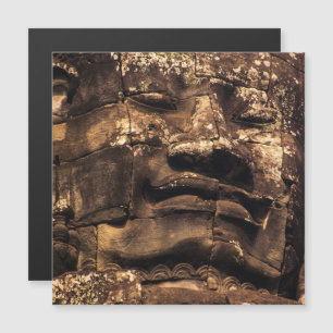Buddha Totem at Angkor Wat - Magnet Card
