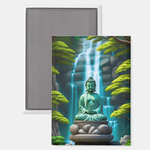 Buddha Waterfall Magnet