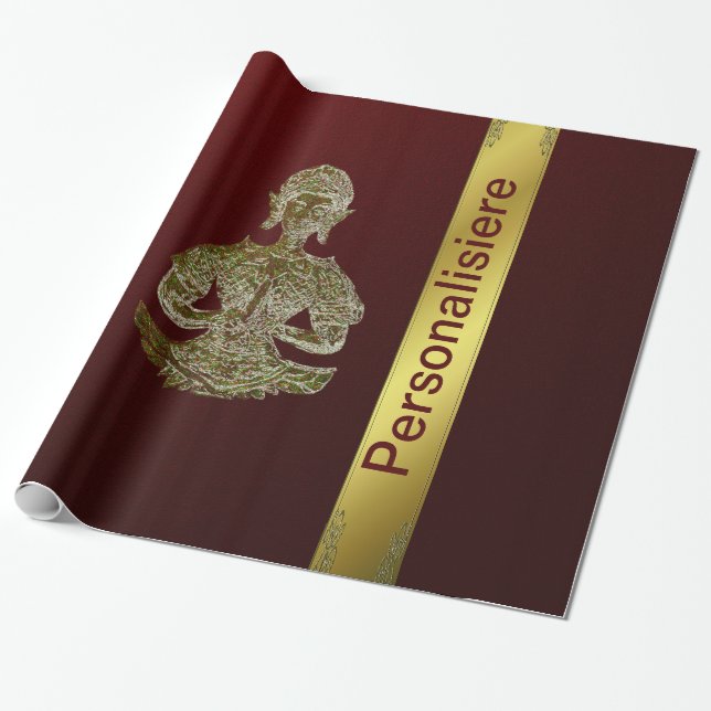 buddha wrapping paper (Unrolled)