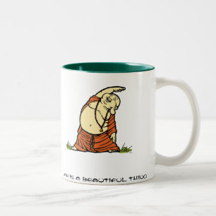 Buddha Yoga Two-Tone Coffee Mug