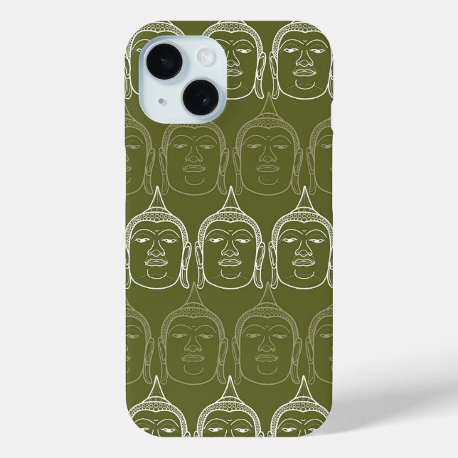 Buddha Zen Art Spiritual Asian Modern Art Pattern Case-Mate iPhone Case (Back)