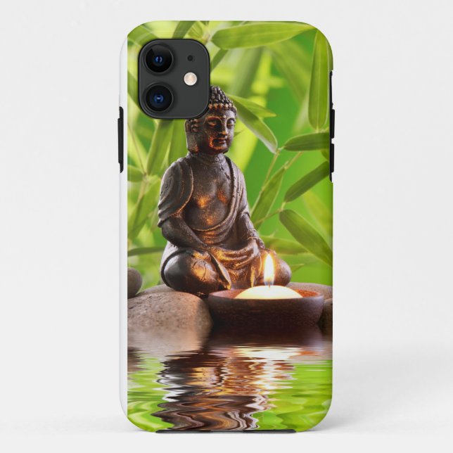 buddha zen serenity garden Case-Mate iPhone case (Back)