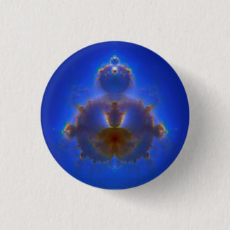 Buddhabrot Sky 3 Cm Round Badge