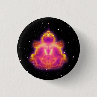Buddhabrot Space 3 Cm Round Badge