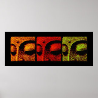 buddhafaces poster