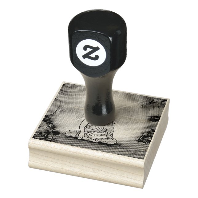 Buddha's Enlightenment Rubber Stamp (Stamp)