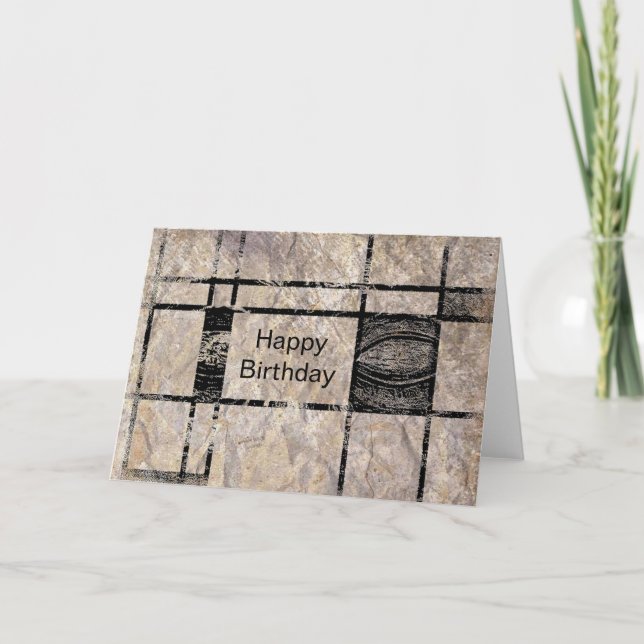 Buddha's Eye Happy Birthday Card (Front)