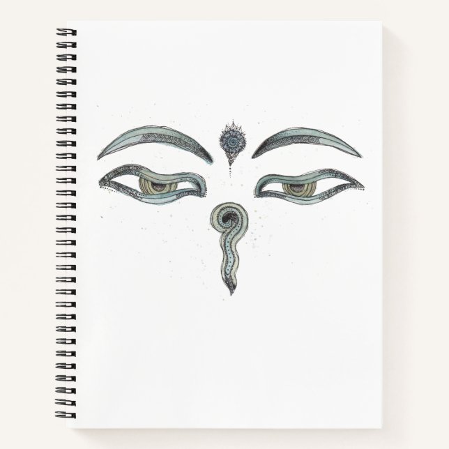 Buddha's Eyes Notebook (Front)