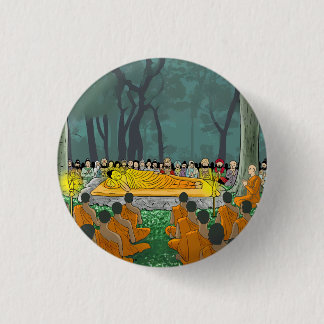 Buddha's Final Nirvana Button