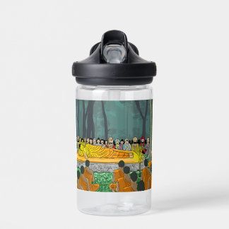 Buddha's Final Nirvana Water Bottle