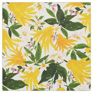 BUDDHA'S HAND Citrus Fruit Fabric