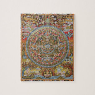 Buddha's Life Mandala Puzzle