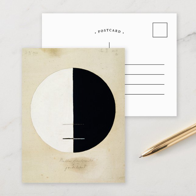 Buddhas Standpoint Earthly Life | Hilma af Klint Postcard (Creator Uploaded)